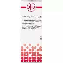 LITHIUM CARBONICUM D 12 Fortynning, 20 ml