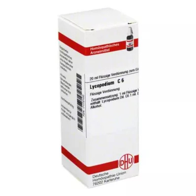 LYCOPODIUM C 6 Fortynning, 20 ml