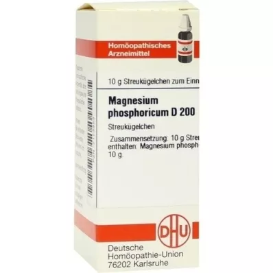 MAGNESIUM PHOSPHORICUM D 200 globuler, 10 g