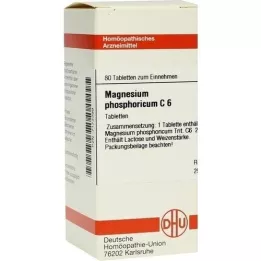 MAGNESIUM PHOSPHORICUM C 6 tabletter, 80 stk