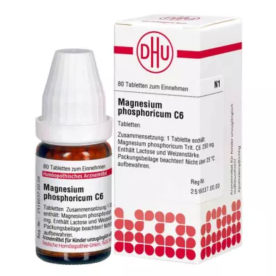 Magnesium Phos.C6 tabletter (80 stykker) Magnesium Phos.C6 tabletter (80 stykker)