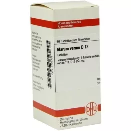 MARUM VERUM D 12 tabletter, 80 stk