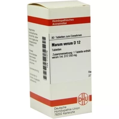 MARUM VERUM D 12 tabletter, 80 stk