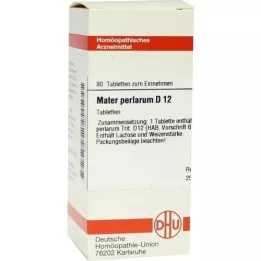 MATER PERLARUM D 12 tabletter, 80 stk