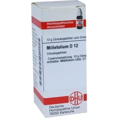 MILLEFOLIUM D 12 globuler, 10 g