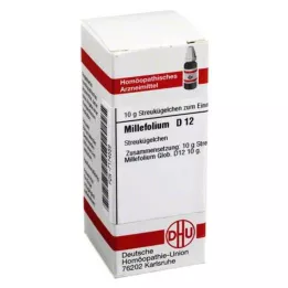 MILLEFOLIUM D 12 globuler, 10 g