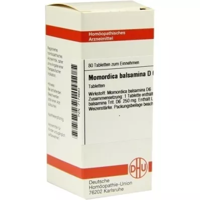MOMORDICA BALSAMINA D 6 tabletter, 80 stk