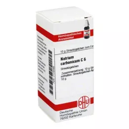 DHU Natrum carbonicum C 6 kuler, 10 g