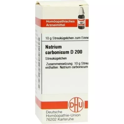 NATRIUM CARBONICUM D 200 globuler, 10 g