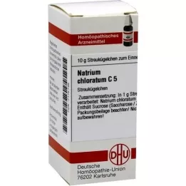 NATRIUM CHLORATUM C 5 globuler, 10 g