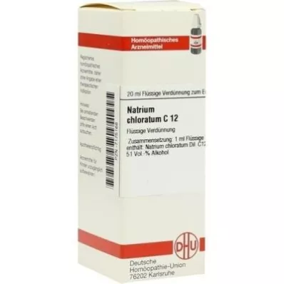 Sodium Chloratum C12 Fortynning (20 ml) Sodium Chloratum C12 Fortynning (20 ml)
