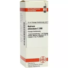 NATRIUM CHLORATUM C 200 Fortynning, 20 ml