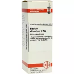 Sodium Chloratum C200 Fortynning (20 ml)