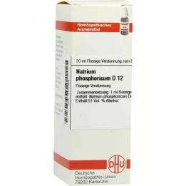 NATRIUM PHOSPHORICUM D 12 Fortynning, 20 ml