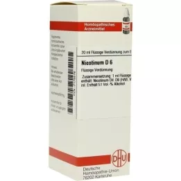 NICOTINUM D 6 Fortynning, 20 ml