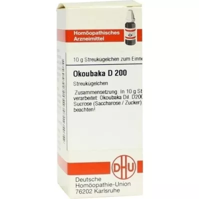 OKOUBAKA D 200 globuler, 10 g