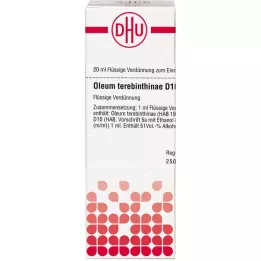 OLEUM TEREBINTHINAE D 10 Fortynning, 20 ml