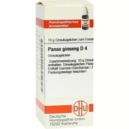 PANAX GINSENG D 4 kuler, 10 g