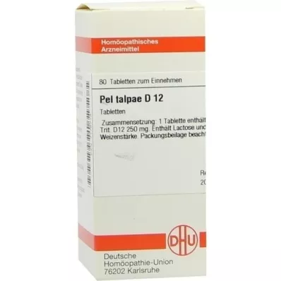 PEL TALPAE D 12 tabletter, 80 stk