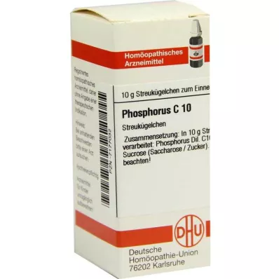 PHOSPHORUS C 10 globuler, 10 g PHOSPHORUS C 10 globuler, 10 g