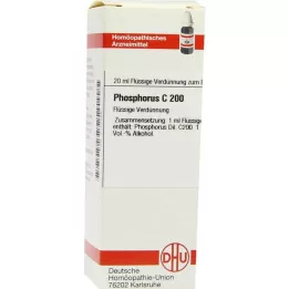 PHOSPHORUS C 200 Fortynning, 20 ml