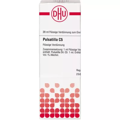 PULSATILLA C 5 Fortynning, 20 ml