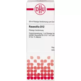 RAUWOLFIA D 12 Fortynning, 20 ml