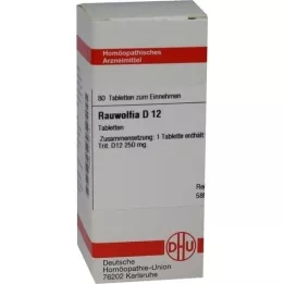 RAUWOLFIA D 12 tabletter, 80 stk