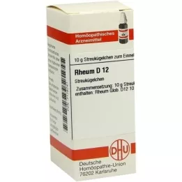 RHEUM D 12 globuler, 10 g