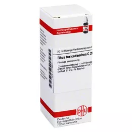 RHUS TOXICODENDRON C 200 Fortynning, 20 ml