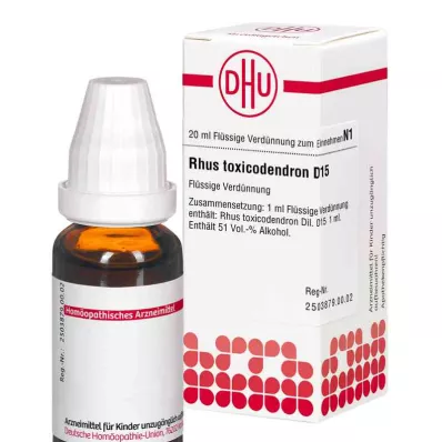 Rhus Tox.D15 Fortynning (20 ml) Rhus Tox.D15 Fortynning (20 ml)