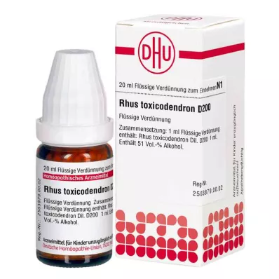 Rhus Tox.D200-fortynning (20 ml) Rhus Tox.D200-fortynning (20 ml)