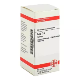Ruta C6 tabletter (80 stykker)