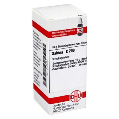 DHU Sabina C 200 kuler, 10 g DHU Sabina C 200 kuler, 10 g