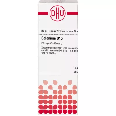 SELENIUM D 15-fortynning, 20 ml