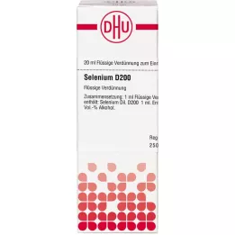 SELENIUM D 200-fortynning, 20 ml