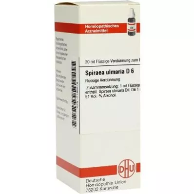 Spiraea Ulmaria D6 fortynning (20 ml) Spiraea Ulmaria D6 fortynning (20 ml)