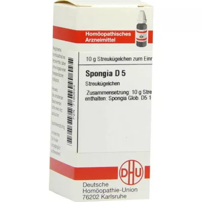 SPONGIA D 5 globuli, 10 g SPONGIA D 5 globuli, 10 g