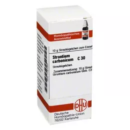 STRONTIUM CARBONICUM C 30 globuler, 10 g