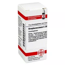 STREPTOCOCCINUM C 30 globuler, 10 g