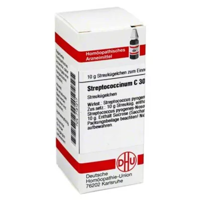 STREPTOCOCCINUM C 30 globuler, 10 g