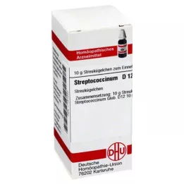 STREPTOCOCCINUM D 12 globuler, 10 g