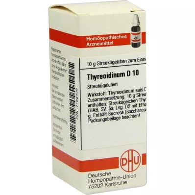 DHU Thyreoidinum D 10 kuler, 10 g DHU Thyreoidinum D 10 kuler, 10 g