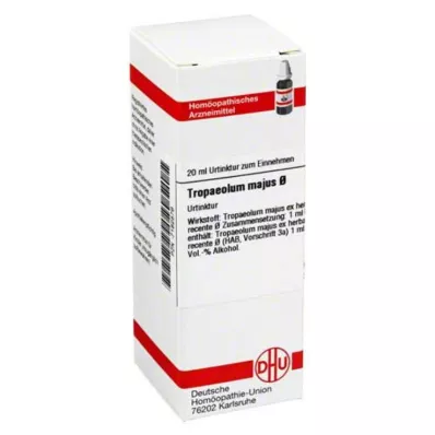 TROPAEOLUM MAJUS grunntinktur, 20 ml TROPAEOLUM MAJUS grunntinktur, 20 ml