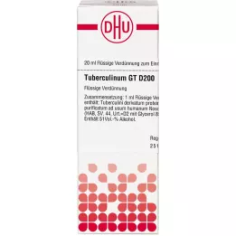 TUBERCULINUM GT D 200-fortynning, 20 ml