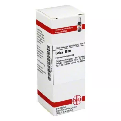 DHU Urtica D 30 Fortynning, 20 ml