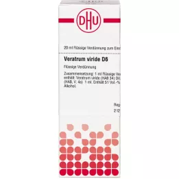 VERATRUM VIRIDE D 6 Fortynning, 20 ml