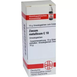DHU Zincum metallicum C 10 kuler, 10 g