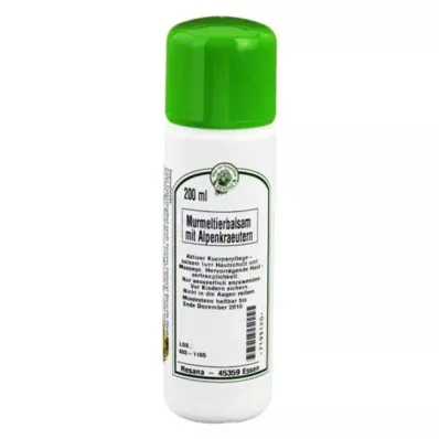 MURMELTIER BALSAM med alpine urter, 200 ml MURMELTIER BALSAM med alpine urter, 200 ml