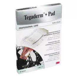 TEGADERM 3M Plus Pad 9x15 cm Ready made.3589NP, 5 stk